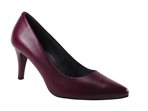 ASPENA-dámske bordové kožené lodičky G