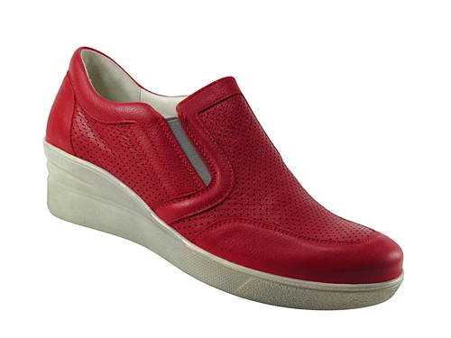 POLLONUS-dámska kožená obuv na klíne G1/2