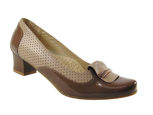 NERO ROSSI-dámske kožené lodičky G1/2