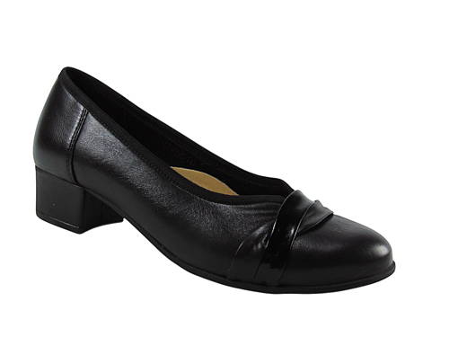 KOSTEX-dámske zdravotné kožené lodičky G1/2