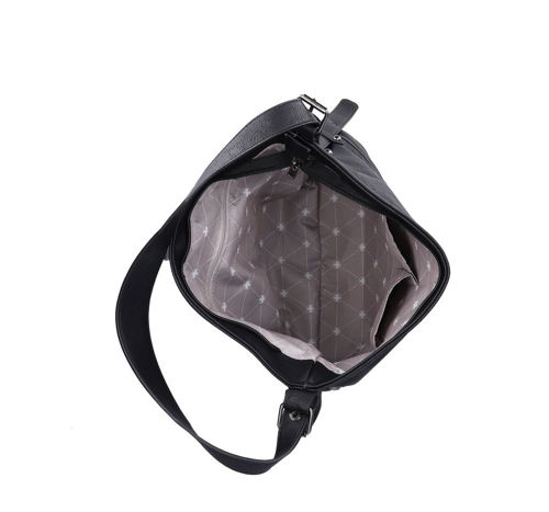 RIEKER-dámska čierna kabelka/crossbody – Obrázok 5