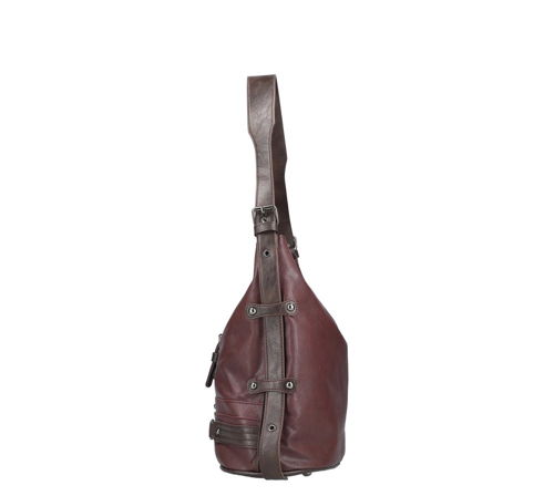 RIEKER-dámska bordová kabelka/crossbody – Obrázok 4