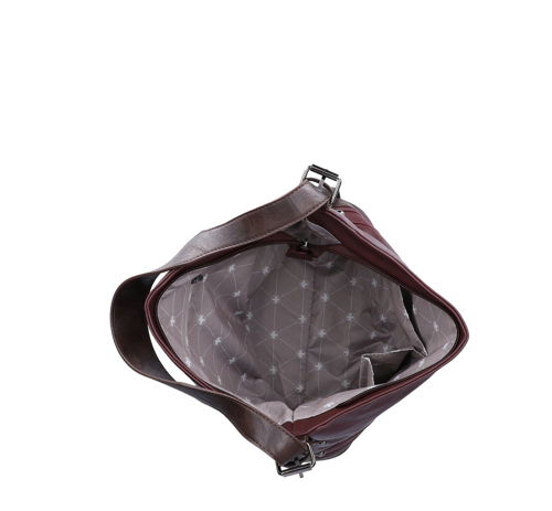 RIEKER-dámska bordová kabelka/crossbody – Obrázok 5