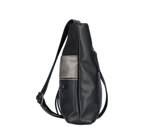 RIEKER-dámska čierna kabelka/crossbody – Obrázok 5