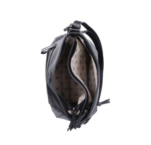 RIEKER-dámska čierna kabelka/crossbody – Obrázok 6
