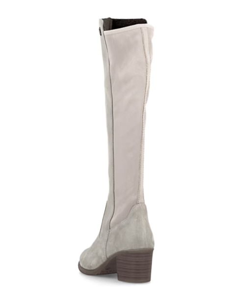 RIEKER-dámske béžové velúrové čižmy sára M,L,XL – Obrázok 7